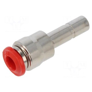 Push-in fitting | reductive | -0.99÷20bar | nickel plated brass