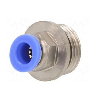 Push-in fitting | straight | 0÷30bar | nickel plated brass