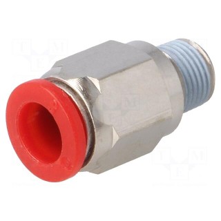 Composite connector | straight | BSP 1/8"
