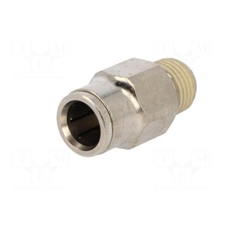 Metal connector | straight | BSP 1/4"