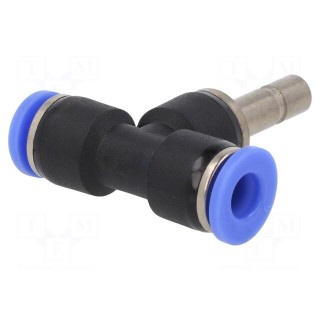 Push-in fitting | T-tap splitter | -0.95÷15bar | BLUELINE | 6mm
