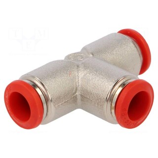 Push-in fitting | T-tap splitter | -0.99÷20bar | Gasket: NBR rubber