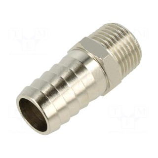 Push-in fitting | connector pipe | nickel plated brass | 20mm