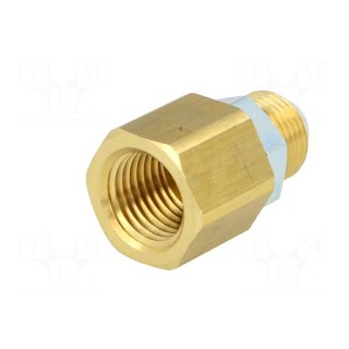 Push-in fitting | threaded,straight | Rc 1/4" | inside,outside