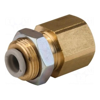 Push-in fitting | threaded,straight | Rc 1/8" | inside,outside