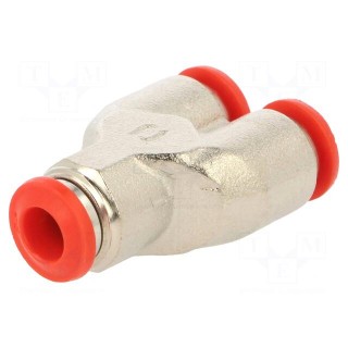 Push-in fitting | Y-Yap spliYYer | -0.99÷20bar | Gasket: NBR rubber