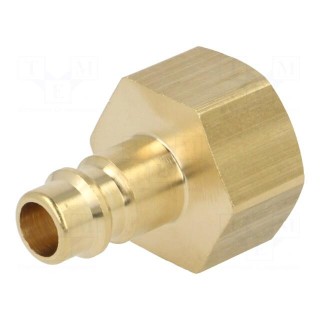 Quick connection coupling | 0÷35bar | brass | 35mm | 1000l/min