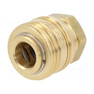 Quick connection coupling | 0÷35bar | brass | 38mm | 1000l/min