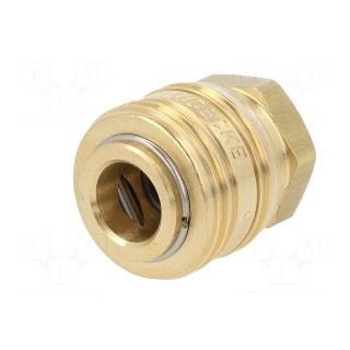 Quick connection coupling | 0÷35bar | brass | 38mm | 1000l/min