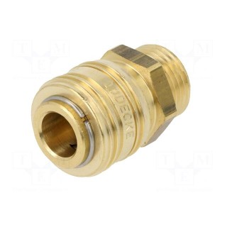 Quick connection coupling | NW7,2 quick connector | 0÷35bar