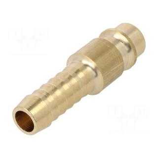 Quick connection coupling | 0÷35bar | brass | 44mm | 1000l/min