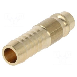Quick connection coupling | NW7,2 connector pipe | 0÷35bar