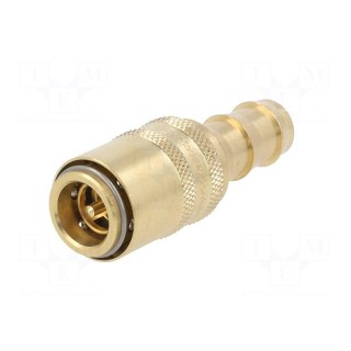 Quick connection coupling | max.15bar | Features: with valve
