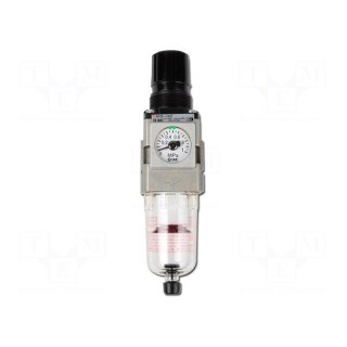Compressed air regulator | G 1/4" | inside | 850l/min | 5um | -5÷60°C