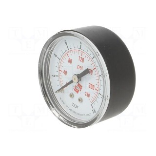 Manometer | 0÷16bar | non-aggressive liquids,inert gases | 50mm