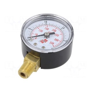 Manometer | 0÷25bar | non-aggressive liquids,inert gases | 40mm