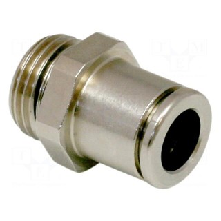 Straight push-in fitting | Mounting: G1/2-AG | Man.series: STV-GE