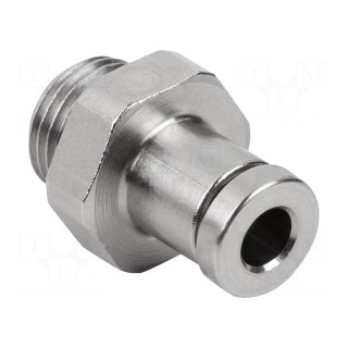 Straight push-in fitting | Mounting: G1/8-AG | Man.series: STV-GE