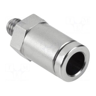 Straight push-in fitting | Mounting: M5-AG | Man.series: STV-GE