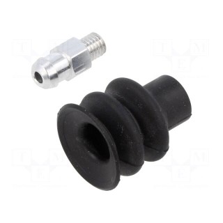 Suction cup | 18mm | M5-AG | Shore hardness: 55 | 1.35cm3 | FSG