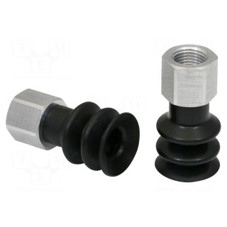 Suction cup | Nitrile rubber NBR | 18mm | Mounting: G1/8-IG | 6g