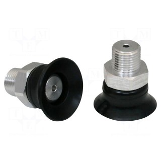 Suction cup | Nitrile rubber NBR | 20mm | Mounting: G1/8-AG | 5.6g