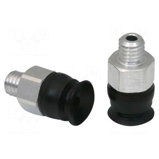 Suction cup | 8mm | 1.2g | M5-AG | Shore hardness: 55 | 0.03cm3 | 2.3N
