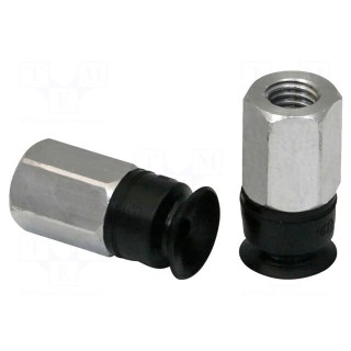 Suction cup | 8mm | M5-IG | Shore hardness: 55 | 0.03cm3 | 2.3N | PFYN