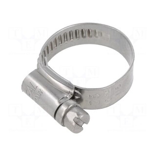 Cable tie | Ø: 16÷25mm | W: 9mm | Material: stainless steel