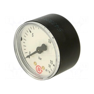 Manometer | 0÷16bar | 50mm | non-aggressive liquids,inert gases