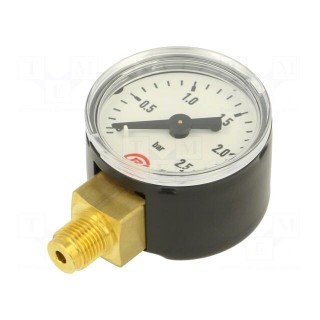 Manometer | 0÷2.5bar | 40mm | non-aggressive liquids,inert gases