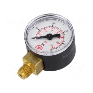 Manometer | 0÷2.5bar | 40mm | non-aggressive liquids,inert gases