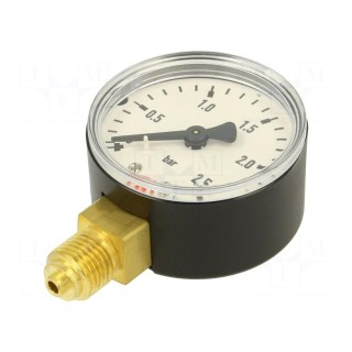 Manometer | 0÷2.5bar | 50mm | non-aggressive liquids,inert gases