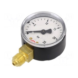 Manometer | 0÷25bar | 50mm | non-aggressive liquids,inert gases