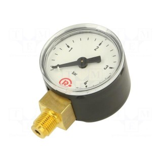 Manometer | 0÷4bar | 40mm | non-aggressive liquids,inert gases