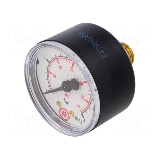 Manometer | 0÷4bar | 50mm | non-aggressive liquids,inert gases