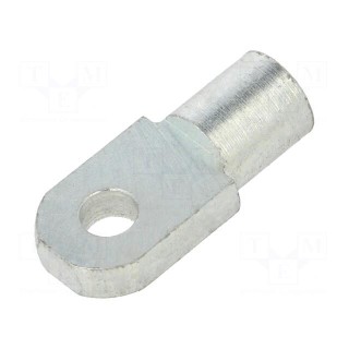 Mounting element for gas spring | Mat: zinc plated steel | 6.1mm