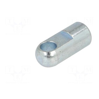 Mounting element for gas spring | Mat: zinc plated steel | 8.5mm