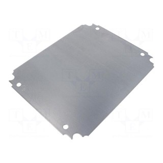 Mounting plate | galvanised steel | 1.8mm