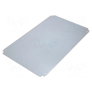 Mounting plate | galvanised steel | NSYCRN64150,NSYCRN64200P