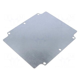 Mounting plate | galvanised steel | A140,A150 | Series: EUROMAS