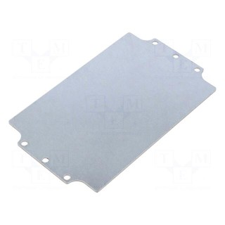 Mounting plate | galvanised steel | ETA118 | Series: EUROMAS