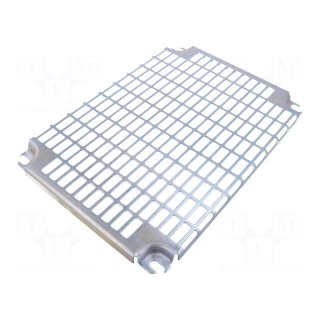Mounting plate | NSYCRN34200 | telequick perforated