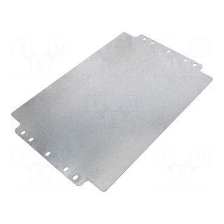 Mounting plate | steel