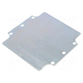 Mounting plate | steel | EX-GRJ07BK,GRJ-07,GRJ-07BK