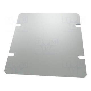Mounting plate | steel | HM-1441-6,HM-1441-6BK3 | Series: 1441 | grey