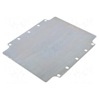 Mounting plate | steel | Plating: zinc | ALUEIN-EX-RJ19,ALUEIN-RJ19