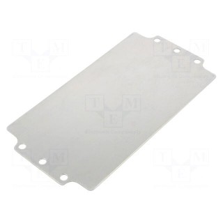 Mounting plate | steel | Plating: zinc | EX-GRJ11BK,GRJ-11,GRJ-11BK
