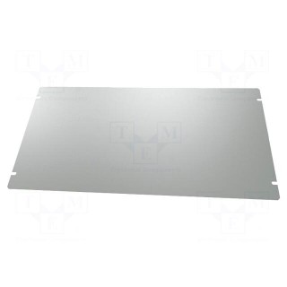 Mounting plate | steel | Series: 1441 | grey