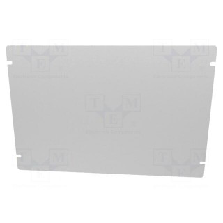 Mounting plate | steel | Series: 1444 | natural